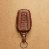 Bao da chìa khóa ô tô Toyota Camry - M2 - 4 nút - Dòng da Vachetta