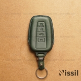 Bao da chìa khóa ô tô Toyota Camry - M2 - 4 nút - Dòng da Vachetta