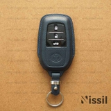 Bao da chìa khoá ô tô Toyota Land Cruiser, Prado, Fortuner - M1 - 3 nút - Dòng da Epsom