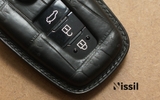Bao da Toyota Land Cruiser Prado - M2 - 3 nút - Snap - Da cá sấu