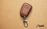 Bao da chìa khóa ô tô Toyota Vios - 2 nút - Dòng da Vachetta