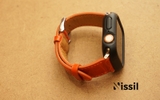 Dây đồng hồ Apple Watch - 22.18 - Da cá sấu bóng