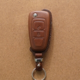 Bao da chìa khóa ô tô Mazda BT50 - K - Dòng da Vachetta