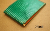 Ví kẹp tiền - Da kỳ đà mix Epsom