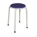 Ghế đôn khung thép mạ GD04M đệm PVC