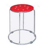 Ghế đôn khung thép sơn GD05BS đệm nhựa