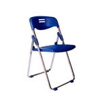 Ghế gấp khung thép mạ G14M đệm tựa nhựa