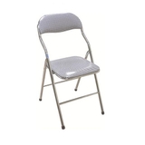 Ghế gấp khung thép sơn G01 đệm tựa bọc PVC