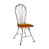 Ghế gấp khung thép mạ G18M đệm tựa bọc PVC
