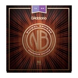 D'Addario NB1152 Nickel Bronze Acoustic Guitar Strings, Custom Light, 11-52