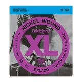 D'Addario EXL120 Nickel Wound, Super Light, 9-42