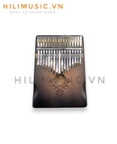 Đàn Kalimba 17 Phím Gỗ Màu Ombre