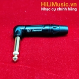 Giắc 6,5mm Jiasound mạ vàng, đầu cong