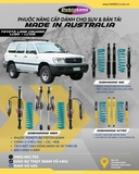 Phuộc Toyota Land Cruiser LC80 - LC105 - Dobinsons MRA 60mm