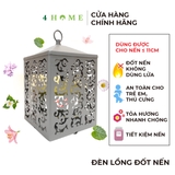 Đèn lồng đốt nến Cottage Lantern - Deep Grey