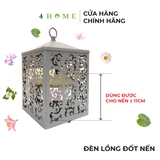 Đèn lồng đốt nến Cottage Lantern - Deep Grey