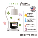 Đèn chụp đốt nến White Lumiere