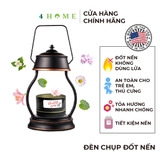 Đèn treo đốt nến Bronze Black