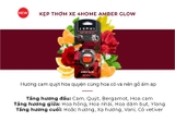 Kẹp thơm xe 4Home - Amber Glow