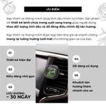 Kẹp thơm xe 4Home - Amber Glow