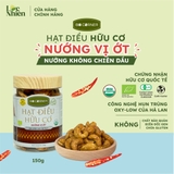 Hạt điều hữu cơ nướng vị ớt - 150gr
