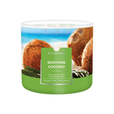 Nến ly 3 bấc sáp đậu nành - Soothing Coconut