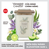 Nến thơm Yankee Candle, Nến ly vuông size L, Mùi Arctic Frost