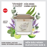 Nến thơm Yankee Candle, Nến ly vuông size S, Mùi Arctic Frost