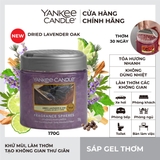 Tinh dầu khuếch tán hương thơm dạng gel Yankee Candle, Sáp gel thơm, Mùi Dried Lavender Oak