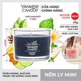 Nến thơm Yankee Candle, Nến ly mini, Mùi Bayside Cedar