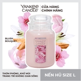 Nến thơm Yankee Candle, Nến hũ size L, Mùi Blush Bouquet