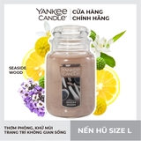 Nến thơm Yankee Candle, Nến hũ size L, Mùi Seaside Woods
