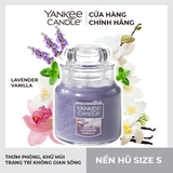 Nến thơm Yankee Candle, Nến hũ size S, Mùi Lavender Vanilla