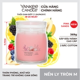 Nến ly tròn sáp đậu nành M - Pink Sands