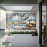 Mosaic Thác Nước
