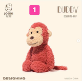 THÚ NHỒI BÔNG JOOKI DỆT LÔNG XOẮN 30CM