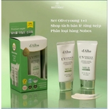 KEM CHỐNG NẮNG D’ALBA MILD XANH LÁ