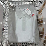 ÁO POLO NAM UNI JWA 02 LIGHT GRAY 351-485611