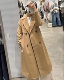 ÁO MĂNG TÔ DÁNG DÀI GU 2 MÀU 211-345586
