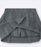 CHÂN VÁY NGẮN XẾP LY GU 222-357993