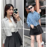 CHÂN VÁY XẾP LI GU 2 MÀU 222-351079