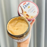 TẨY DA CHẾT DOVE ĐƯỜNG NÂU & SỮA DỪA