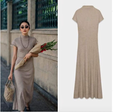 ĐẦM DÁNG DÀI CỔ CAO ZARA 1198/001