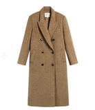 ÁO DẠ DÁNG DÀI MULVAN NÂU W6162 SIZE M