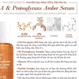 TINH CHẤT DƯỠNG ẨM PHỤC HỒI & TRẺ HOÁ DA OH!OH! HA & PROTEOGLYCANS AMBER  30ML FULLBOX DATE 11/2026