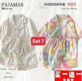SET 2 BỘ PIJAMA COTTON 22 MẪU ( SỐ 1 - SỐ 8 )