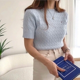 ÁO LEN CỘC TAY TOMMY NHIỀU MÀU 76J5411