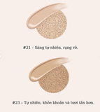 CUSHION WHOO ROYAL COMPLEXION GLOW CUSHION BẢN MỚI KÈM LÕI TONE 21