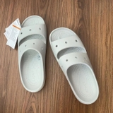 DÉP CROCS CLASSIC V2 MÀU XÁM 209403-1