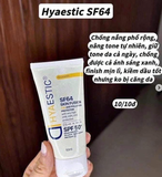 KEM CHỐNG NẮNG HYAESTIC SF64 SKIN FUSION HÀNG CÔNG TY 10ML